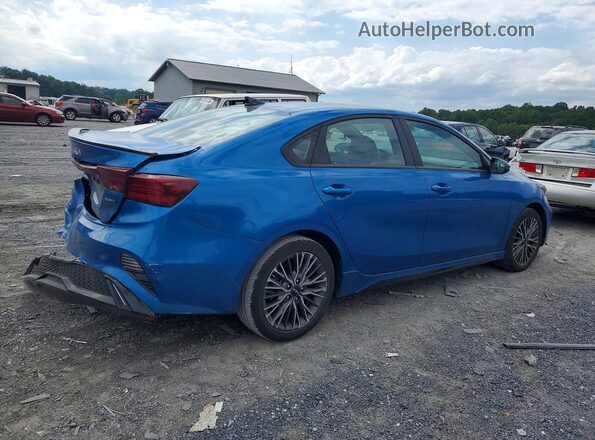 3KPF54AD7PE656430 2023 KIA FORTE Синий Задняя правая четверть