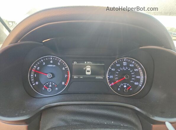3KPF54AD7PE674782 2023 KIA FORTE Black Սարքավորումների վահանակի տեսք