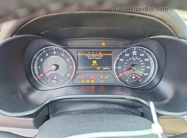 3KPF54AD7RE720064 2024 KIA FORTE Silver Widok zestawu wskaźników