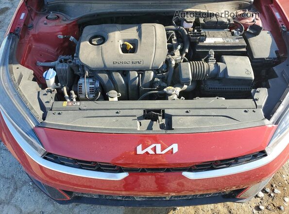 3KPF54AD7RE779650 2024 KIA FORTE Red უკანა სალონის ხედი