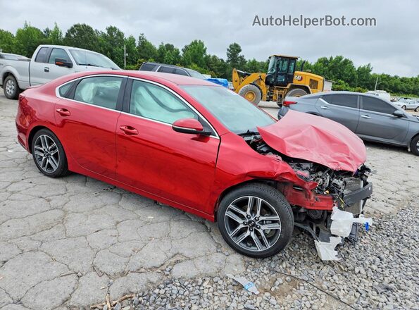 3KPF54AD8LE154357 2020 KIA FORTE Red წინა მარჯვენა