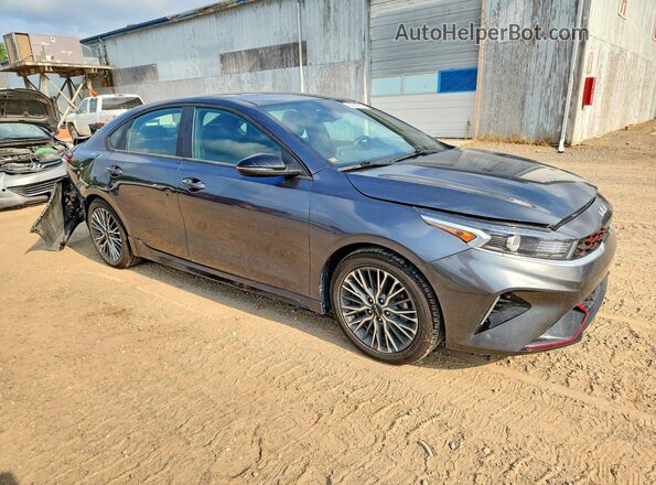 3KPF54AD8NE472594 2022 KIA FORTE Gray Przód prawy