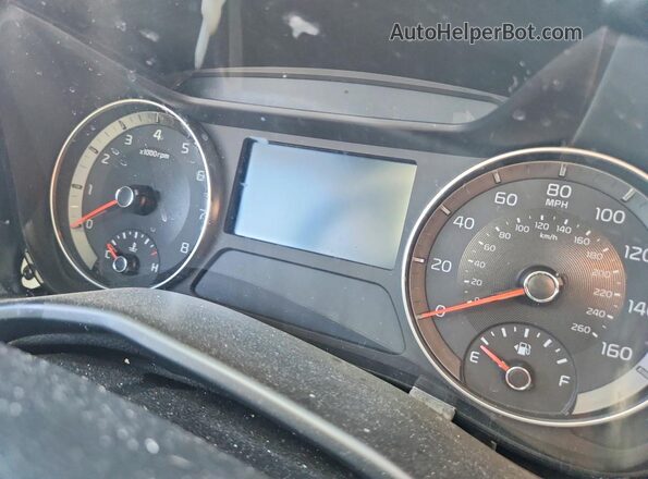 3KPF54AD8RE732658 2024 KIA FORTE Charcoal ხელსაწყოთა პანელის ხედი