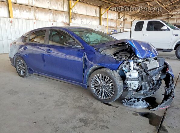 3KPF54AD8RE788759 2024 KIA FORTE Blue წინა მარჯვენა