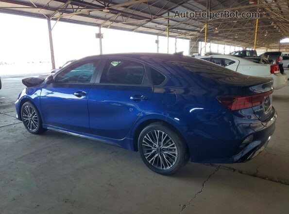 3KPF54AD8RE788759 2024 KIA FORTE Blue უკანა მარცხენა