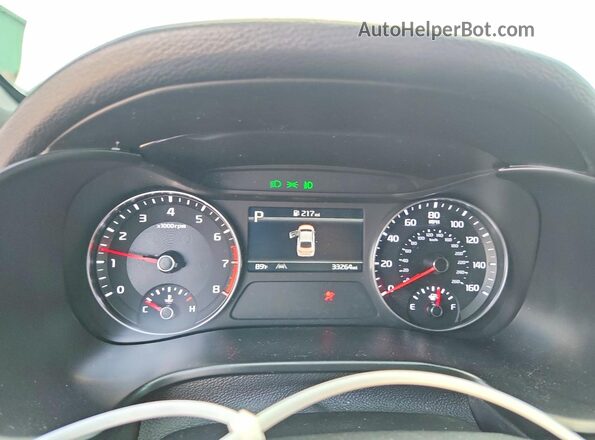 3KPF54AD8RE824188 2024 KIA FORTE Белый Вид щитка приборов