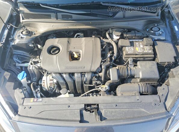 3KPF54AD8RE829827 2024 KIA FORTE Gray უკანა სალონის ხედი