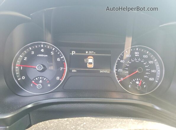3KPF54AD8RE829827 2024 KIA FORTE Gray ხელსაწყოთა პანელის ხედი