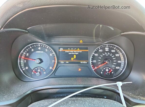 3KPF54AD8RE840195 2024 KIA FORTE White Widok zestawu wskaźników