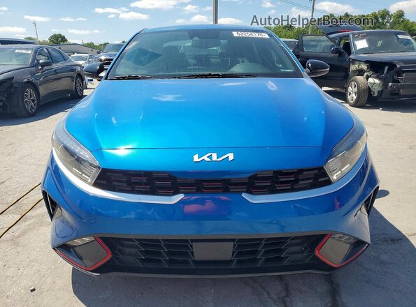 3KPF54AD9NE444691 2022 KIA FORTE Blue Front view