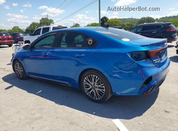 3KPF54AD9NE444691 2022 KIA FORTE Blue Rear left