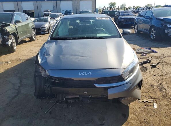3KPF54AD9NE507871 2022 KIA FORTE Gray წინა ხედი