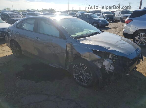 3KPF54AD9NE507871 2022 KIA FORTE Gray წინა მარჯვენა