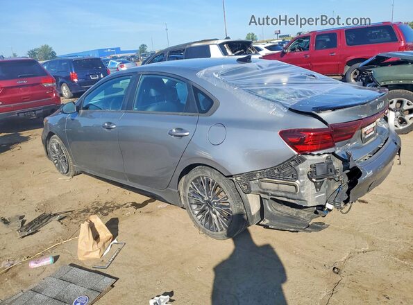 3KPF54AD9NE507871 2022 KIA FORTE Gray უკანა მარცხენა