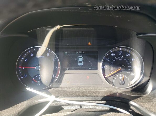 3KPF54AD9NE507871 2022 KIA FORTE Gray ხელსაწყოთა პანელის ხედი