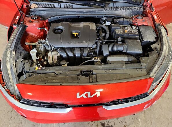 3KPF54AD9PE514967 2023 KIA FORTE Orange უკანა სალონის ხედი