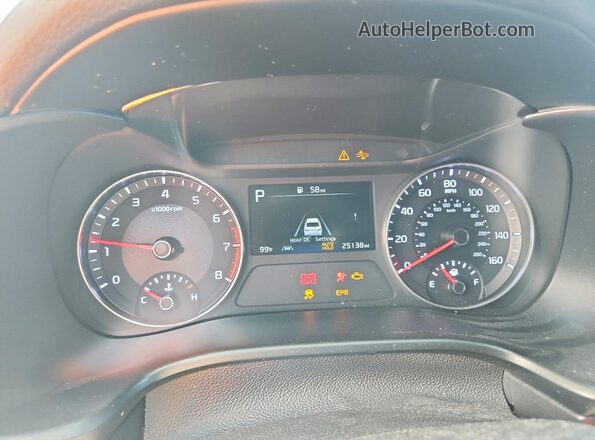 3KPF54AD9PE611702 2023 KIA FORTE Gray Vista del cuadro de instrumentos