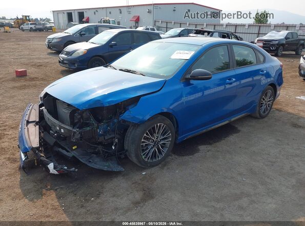 3KPF54AD9RE704559 2024 KIA FORTE Blue Передня ліва чверть