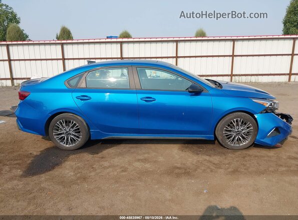 3KPF54AD9RE704559 2024 KIA FORTE Blue Панорамний вид салону 360°