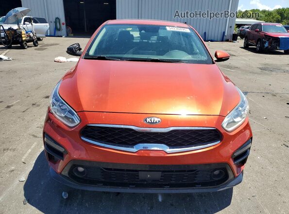 3KPF54ADXKE068028 2019 KIA FORTE Orange Դիմացի տեսք