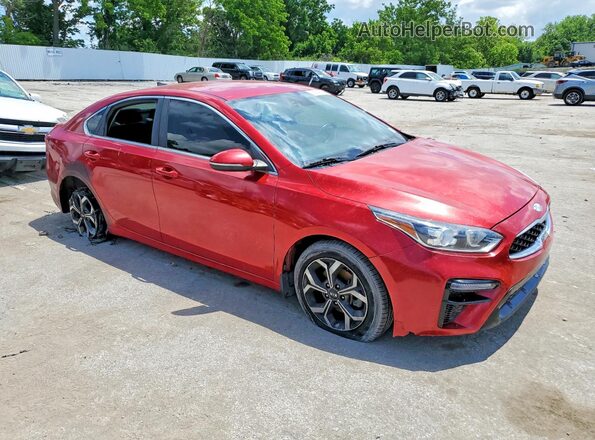 3KPF54ADXLE158569 2020 KIA FORTE Red Przód prawy