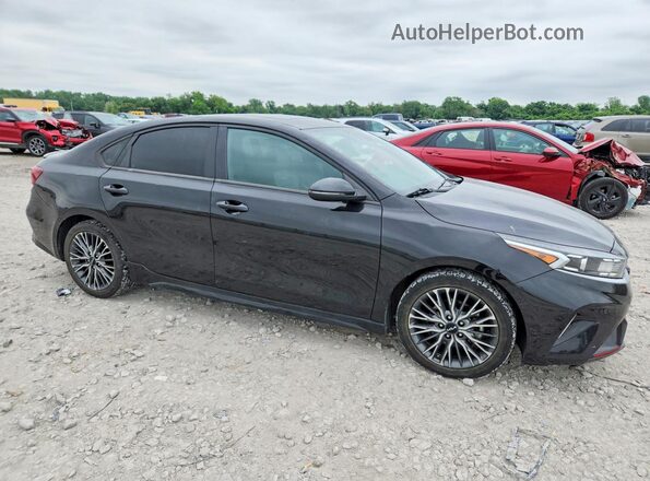 3KPF54ADXNE438477 2022 KIA FORTE Черный Передняя правая четверть
