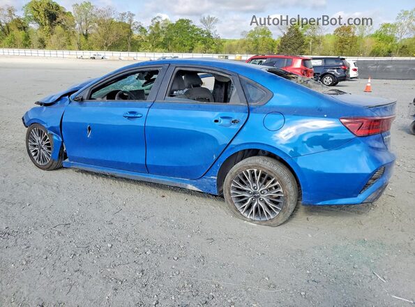 3KPF54ADXPE545631 2023 KIA FORTE Blue Rear left