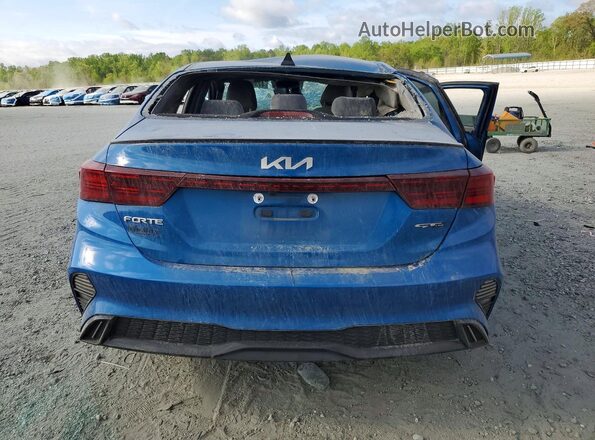 3KPF54ADXPE545631 2023 KIA FORTE Blue Rear view