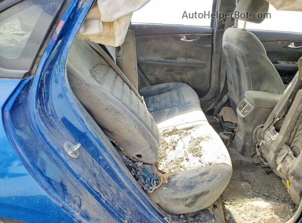 3KPF54ADXPE545631 2023 KIA FORTE Blue Rear seats view