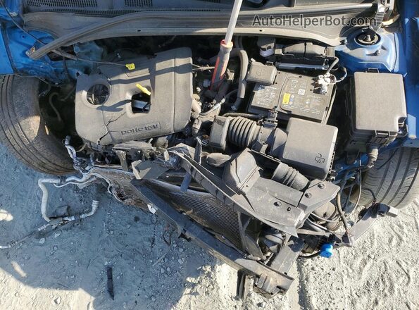 3KPF54ADXPE545631 2023 KIA FORTE Blue Rear interior view