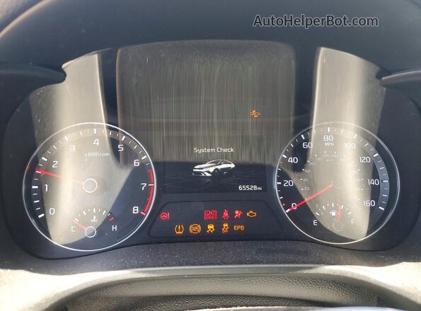 3KPF54ADXRE790660 2024 KIA FORTE Gray Instrument cluster view