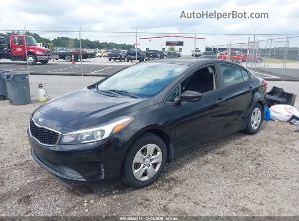 3KPFK4A70HE080457 2017 KIA FORTE Black Front left