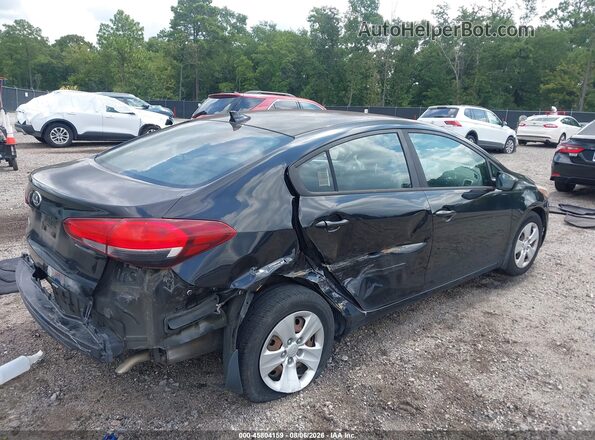 3KPFK4A70HE080457 2017 KIA FORTE Black Rear right