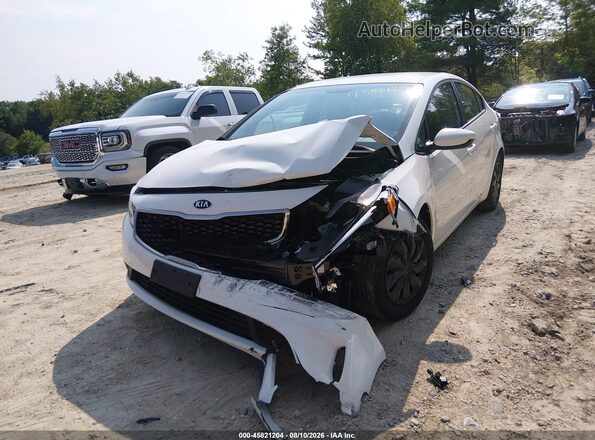 3KPFK4A70HE100836 2017 KIA FORTE White Front left