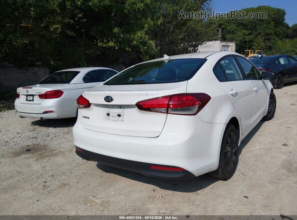 3KPFK4A70HE100836 2017 KIA FORTE White Rear right