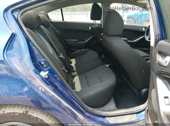 3KPFK4A70JE267669 2018 KIA FORTE Blue Widok naklejki z numerem VIN