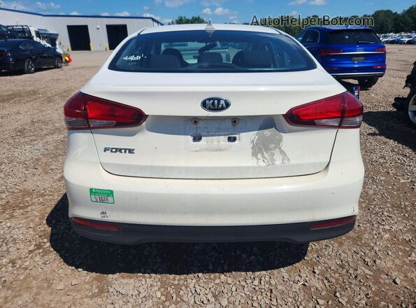 3KPFK4A71HE071508 2017 KIA FORTE White უკანა ხედი