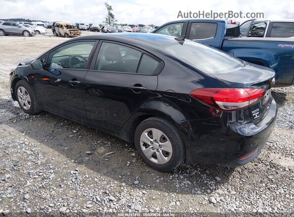 3KPFK4A71HE096120 2017 KIA FORTE Black Rear left