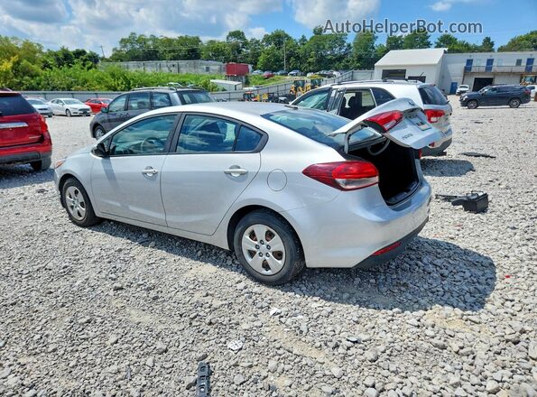3KPFK4A71JE188804 2018 KIA FORTE Silver Tył lewy