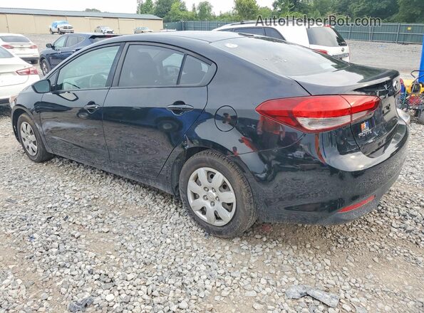 3KPFK4A72HE044432 2017 KIA FORTE Black Задня ліва чверть