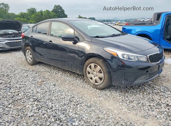 3KPFK4A72HE044432 2017 KIA FORTE Black Передня права чверть