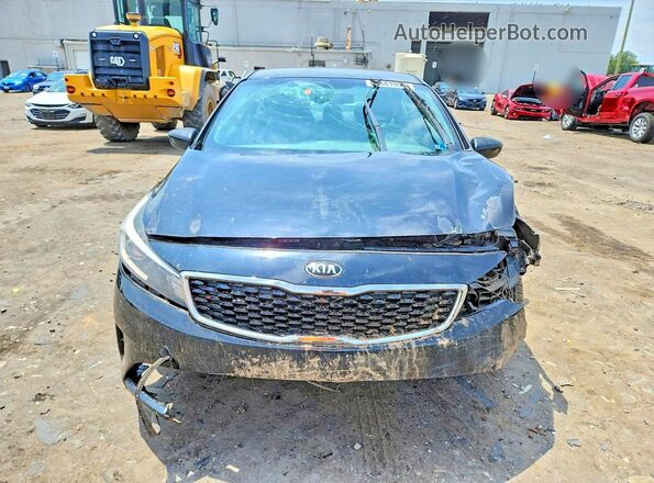 3KPFK4A72HE044656 2017 KIA FORTE Black Դիմացի տեսք