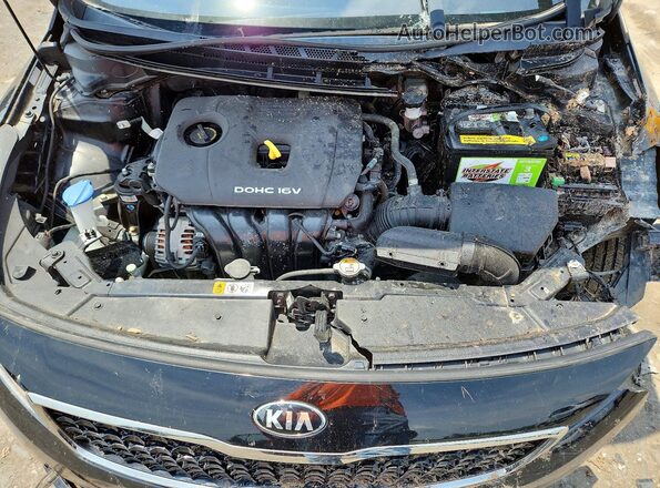 3KPFK4A72HE044656 2017 KIA FORTE Black Սալոնի հետևի տեսք