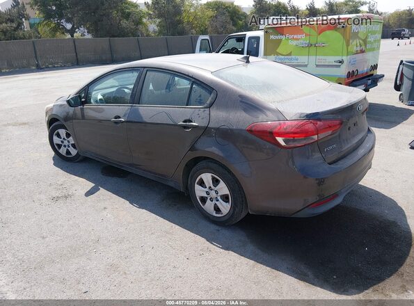 3KPFK4A72HE063501 2017 KIA FORTE Dark Brown Tył lewy