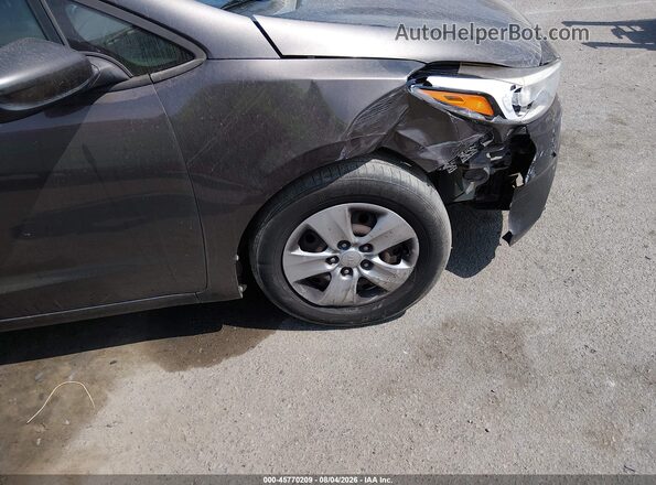 3KPFK4A72HE063501 2017 KIA FORTE Dark Brown Widok wnętrza z tyłu