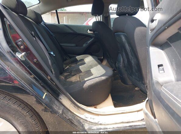 3KPFK4A72HE098880 2017 KIA FORTE Black წინა ხედი