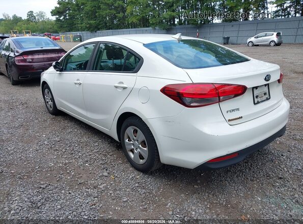 3KPFK4A72JE171638 2018 KIA FORTE White Trasero izquierdo