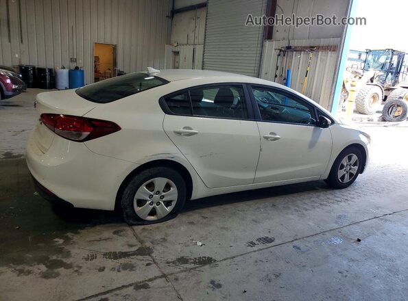 3KPFK4A72JE205626 2018 KIA FORTE White Задня права чверть