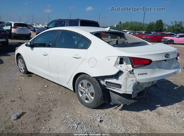 3KPFK4A73HE021659 2017 KIA FORTE White Tył lewy