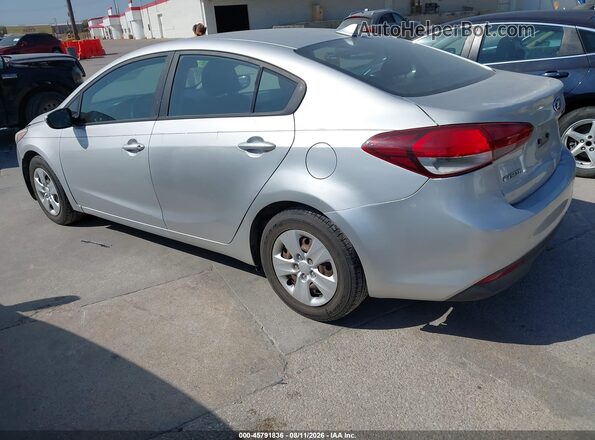 3KPFK4A73HE061286 2017 KIA FORTE Серый Задняя левая четверть